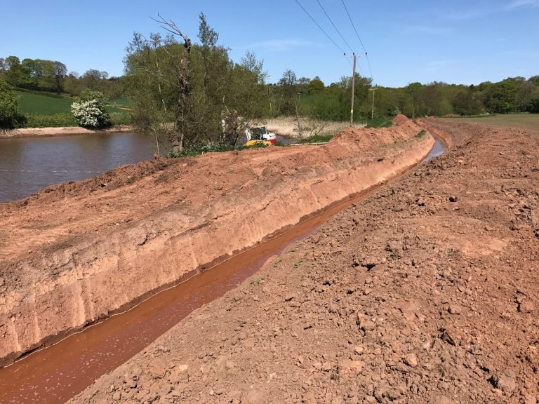 Wombourne pool de-silting