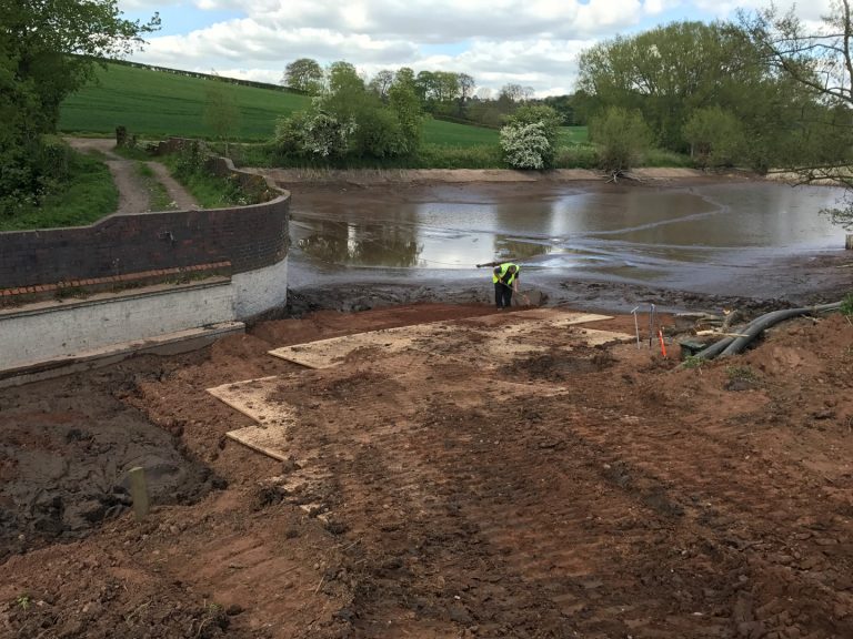 Wombourne De-silting