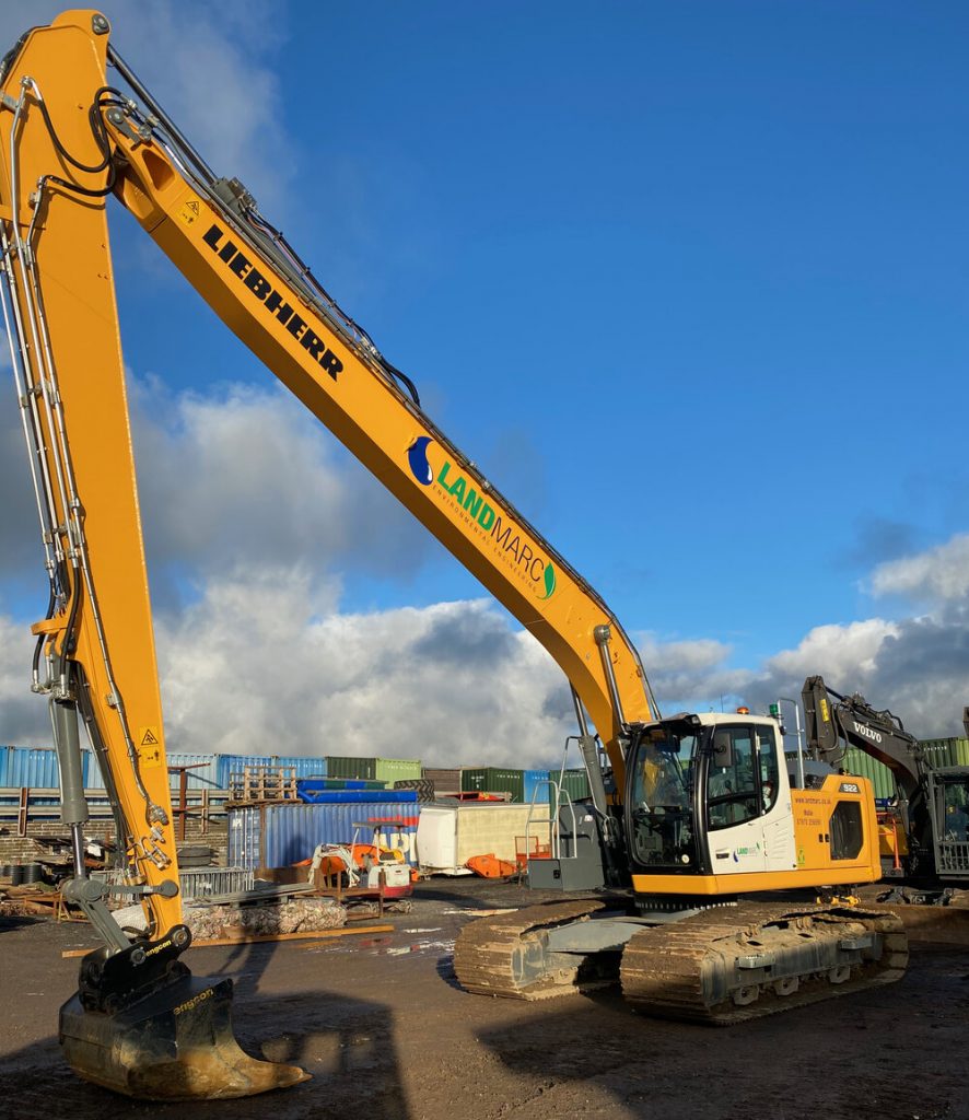 Long-Reach Excavator