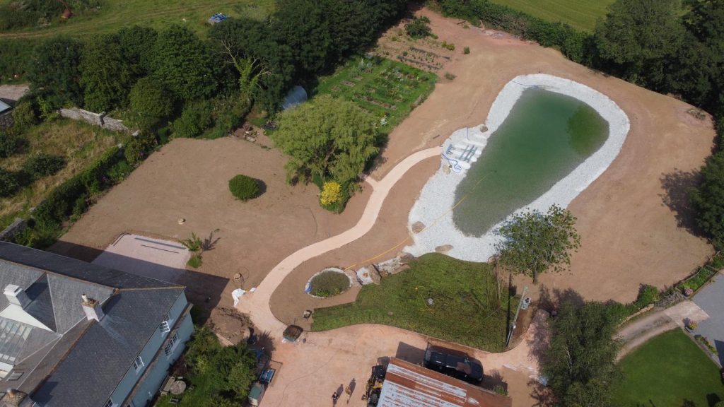 Natural Swimming Pool in Devon