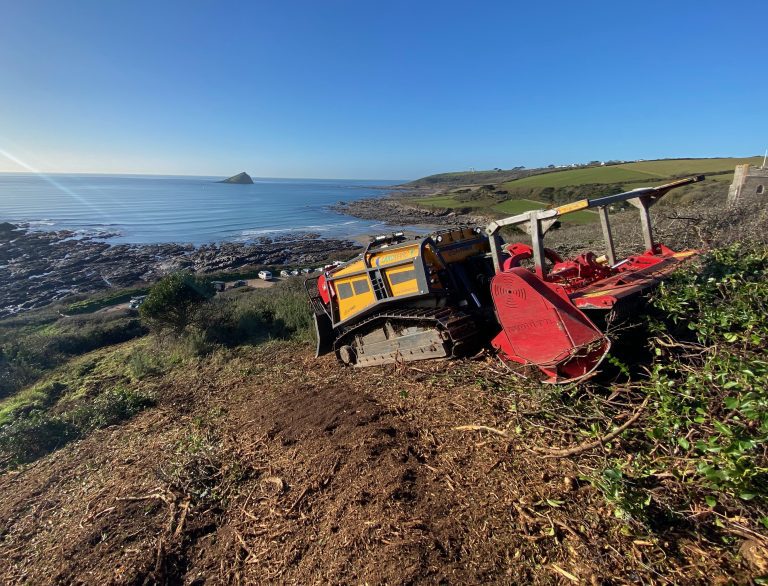 Steep Gradient Scrub Clearance