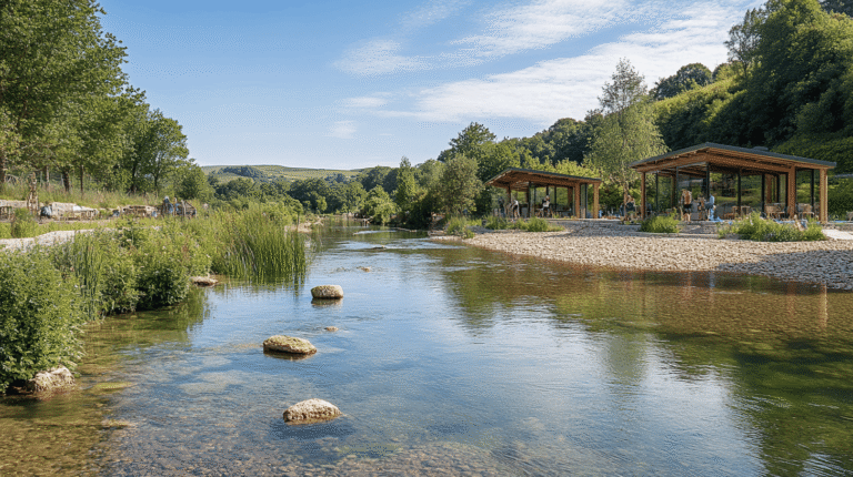 Riverbank erosion and solutions in Devon