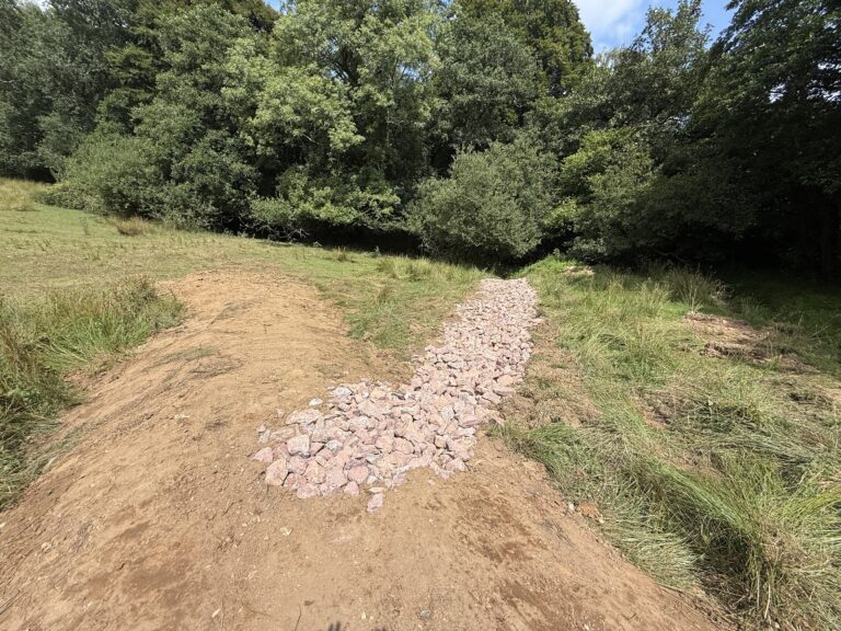 Natural Flood Management - field water runoff