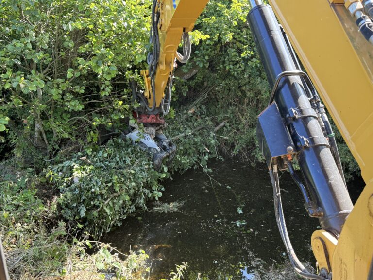 Natural Flood Management - clearing obstacles to prevent flooding